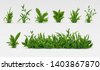 weed plants background