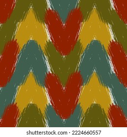 Realistic green simple knit texture vector seamless pattern. Fashionable seamless knitted pattern. Repeatable background.