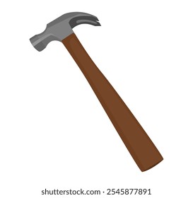 realistic hammer illustration vector design