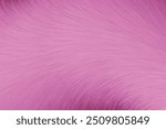 Realistic Hand Drawn Pink Fur Texture Background. Vector Illustration For Poster, Banner etc.