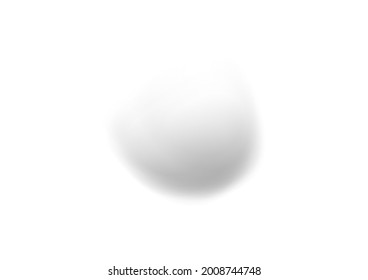 realistic heart shape cloud vectors isolated on white background ep119