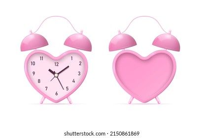 Realistic heart shaped alarm
