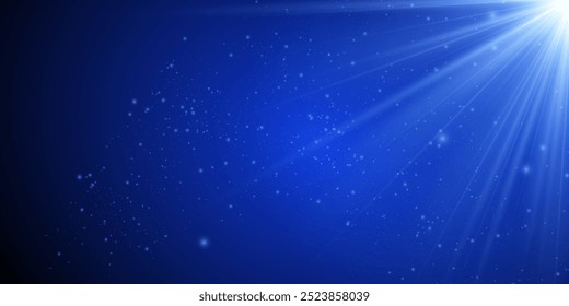 Destaques realistas: Efeitos brilhantes e reflexões de luz solar sobre fundo transparente