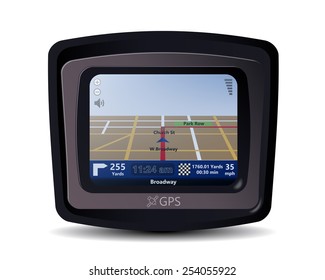 Realistic Illustration of a GPS