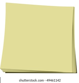 Realistic illustration sticker to-do reminder - vector