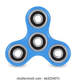 Realistic image of Fidget Spinner. Vector illustration.