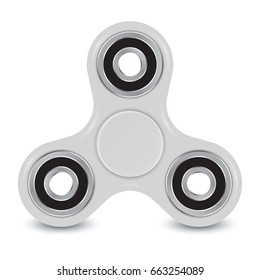 Realistic image of Fidget Spinner. Vector illustration.