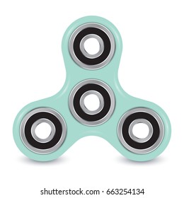Realistic image of Fidget Spinner. Vector illustration.