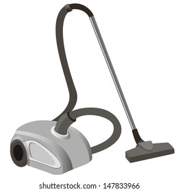 Realistic image. Vacuum cleaner. Isolated object. vector illustration