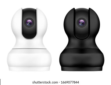 Realistic IP video camera, home security monitor