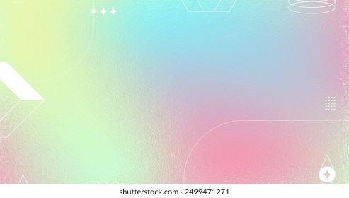 Realistic iridescent glitter background vector design in eps 10