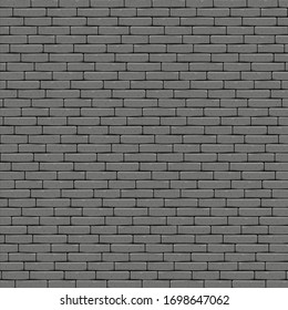 fondo de pared de ladrillo negro aislado realista para la decoración y el revestimiento
