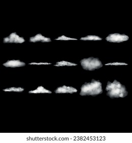 realistic isolated cloud for template decoration and covering Concept of storm and cloudscape