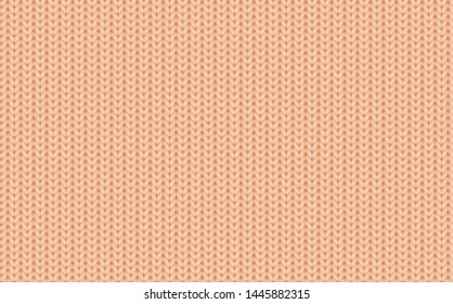 Realistic knit texture. Knitted beige background. Seamless pattern. Endless texture for design, background, fabric print, surface texture, wrapping paper, web page backdrop, wallpaper, winter design