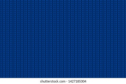 Realistic knit texture seamless pattern. Knitted background. Endless texture can be used as background, fabric print, surface texture, wrapping paper, web page backdrop and wallpaper for winter design