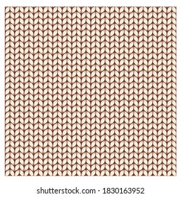 Realistic knitted texture. Vector illustration. Patern knitted.