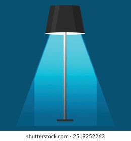 realistic lamp design Digital art style light lamp vector