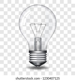 realistic light bulb