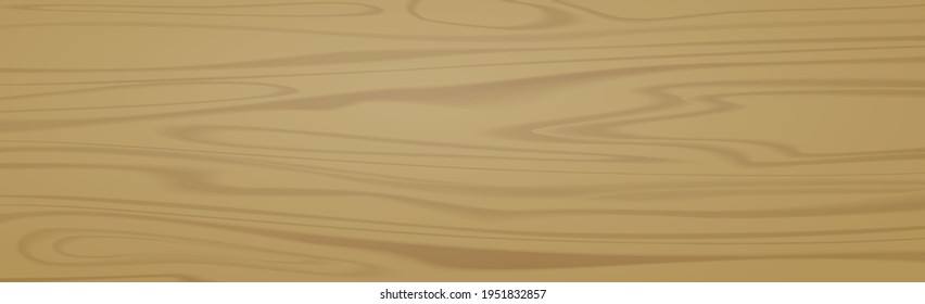 Realistic light wood pattern texture, background - Vector illustration