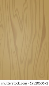 Realistic light wood pattern texture, background - Vector illustration