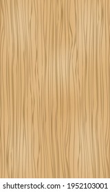 Textura de patrón de madera clara realista, fondo - Ilustración vectorial