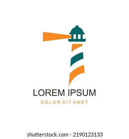 Realistic Lighthouse Illustration design Vector