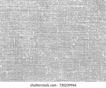 Realistic linen fabric texture. Three editable colors on separated layers. Abstract background. Template for your design works. Vector illustration.