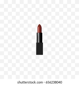 Realistic Lipstick Element. Vector Illustration Of Realistic Pomade Isolated On Clean Background. Can Be Used As Pomade, Lipstick And Cosmetic Symbols.