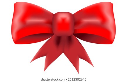 Realista olhar ilustração arco vermelho, aniversário, Natal ou elemento de celebração