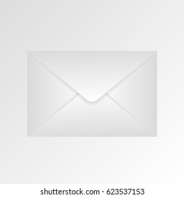 realistic mail vector 