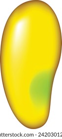 Realistic Mango cartoon mango  vector illustration