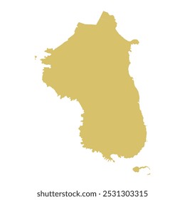 MAPA REALISTA DE LA PROVINCIA DE BATAAN (BATAAN LALAWIGAN) FILIPINA, ASIA