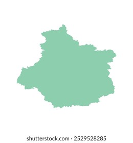 MAPA REALISTA DE CENTRE VAL DE LOIRE REGION (CENTRE VAL DE LOIRE RÉGION) FRANÇA, EUROPA