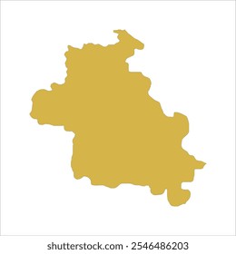 REALISTISCHE KARTE DER KRIM GOVERNORATE (PROVINZ) SYRIEN, ASIEN