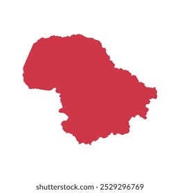 REALISTIC MAP OF DAK LAK PROVINCE (DAK LAK TINH) VIETNAM, ASIA