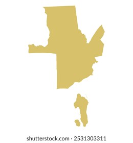 REALISTIC MAP OF DAVAO DEL NORTE  PROVINCE (DAVAO DEL NORTE LALAWIGAN) PHILIPPINE, ASIA