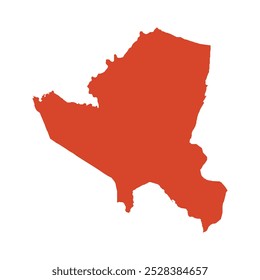 MAPA REALÍSTICO DE GORONTALO CITY (KOTA GORONTALO), GORONTALO (PROVINSI GORONTALO), INDONÉSIA CIDADE-REGÊNCIAS MAPA