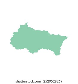 KARTE VON GRAND EST REGION (GRAND EST RÉGION) FRANKREICH, EUROPA