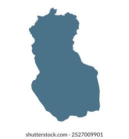 MAPA REALISTA DE GUNUNG MAS (KABUPATEN GUNUNG MAS), CENTRO KALIMANTAN (PROVINSI KALIMANTAN TENGAH), MAPA DAS CIDADES-REGÊNCIAS DA INDONÉSIA