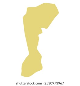 REALISTIC MAP OF JABBOR RASULOV DISTRICT (ABBOR RASULOV NOHIYA) TAJIKISTAN, CENTRAL ASIA