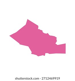 MAPA REALISTA DE KIDAL REGION, MALI REGION MAPA