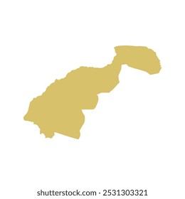 REALISTIC MAP OF LANAO DEL NORTE PROVINCE (LANAO DEL NORTE LALAWIGAN) PHILIPPINE, ASIA