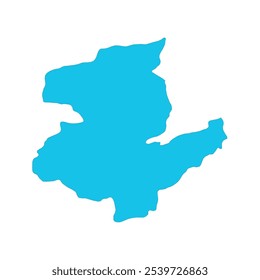 REALISTIC MAP OF SARI PUL PROVINCE (SARI PUL WALAYAT) AFGHANISTAN, ASIA