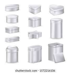 Download Square Tin Can Mockup Stock Vectors Images Vector Art Shutterstock