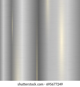 Realistic metal texture design concept with good texture high quality metal set descriptions vector illustration. Metal texture with some added highlights and reflections. Metal background