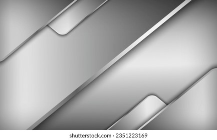 realistischer silberner Hintergrund 