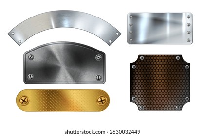 Realistic Metallic Surface Texture Collection