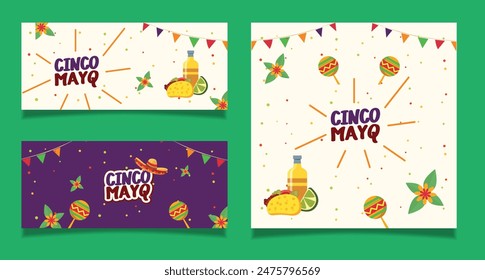 Realistic Mexican lemon Drink With Taco Shawarma Food Vector Banner Poster Vector Template. Mexican Delicious Food Template. Taco Pepper Chili Tasty