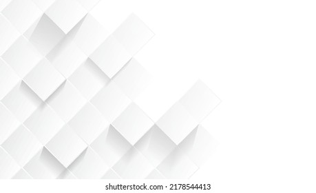 Realistic And Minimalist, Modern Abstract Rectangle Background Wallpaper With Side Light Shadow Overlay Effect For Pattern Or Texture