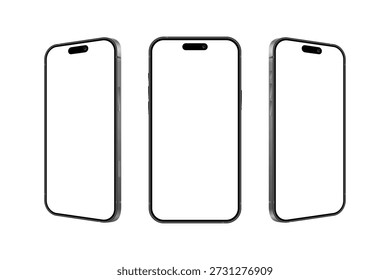 Dispositivos teléfono móvil realistas
